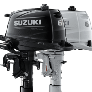 2024 Suzuki Marine DF6AS – White/Black